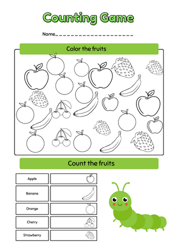 The Very Hungry Caterpillar: Colour & Count!