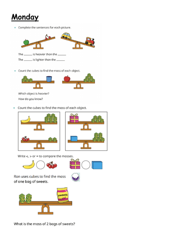 Year 2 - Fluency/ 5-a-Day Maths Resources