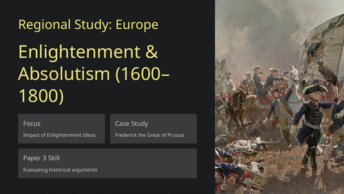 IB  History Paper 3 Europe:Frederick the Great Impact | Political, Social, Economic & Women's Rights