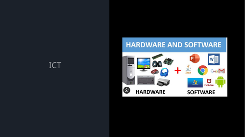 ICT - hardware software/ sensors/SSD