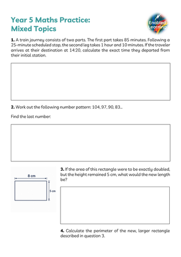 Year 5 Maths - Mixed Practice