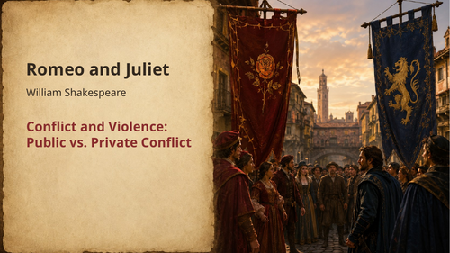Romeo and Juliet – William Shakespeare – Public vs. Private Conflict