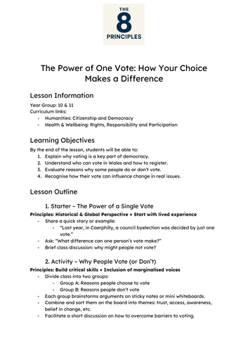 The Power of One Vote: How Your Choice Makes a Difference