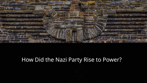 Rise of Nazism Slideshow Presentation