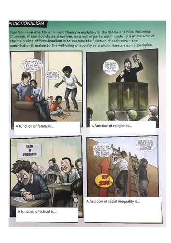 Sociology- Functionalism