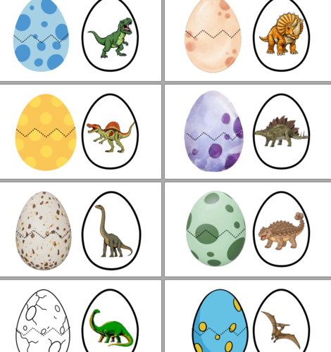Dinosaur Hatching Eggs: Interactive Craft & Play Pack