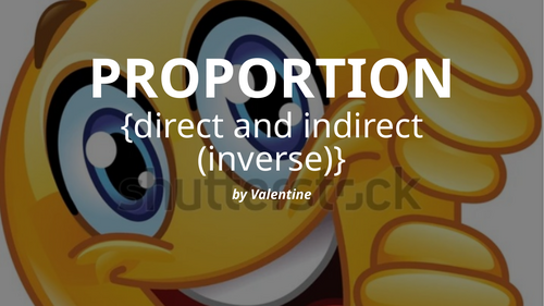 Proportion