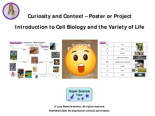 Engaging Cells and the Variety of Life Biology Project KS4 KS3