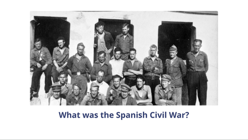Spanish Civil War Slideshow Presentation