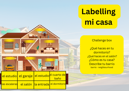 labelling mi casa