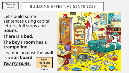 KS3 highly adapted SEND 4 week full scheme - descriptive writing