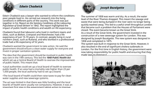 Industrial Revlution - Public Health