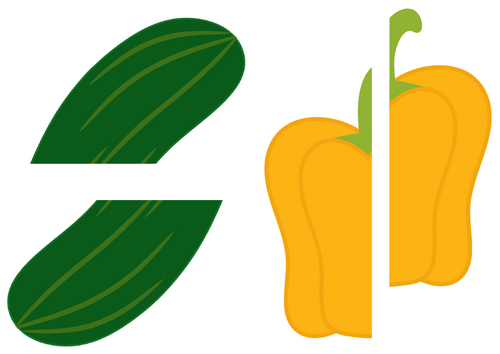 Halving Activity - Food Theme