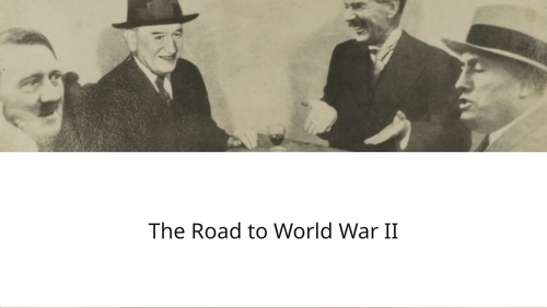 Causes of WWII Slideshow Presentation