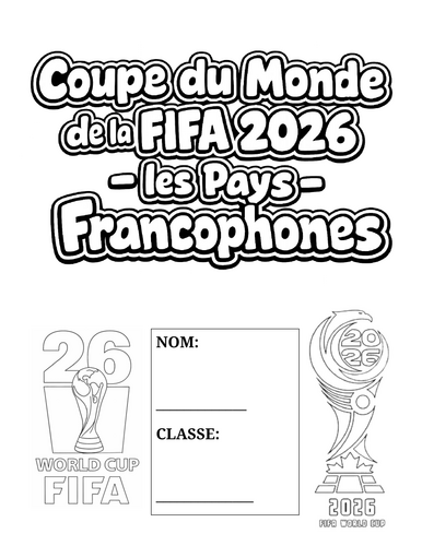 World Cup 2026 Francophone Countries Booklet