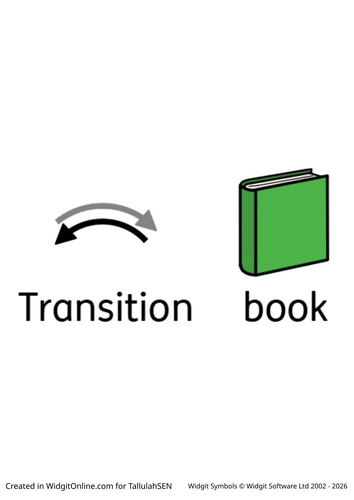 Transition Book