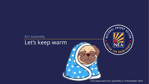 KS1 assembly 'Let's Keep Warm'