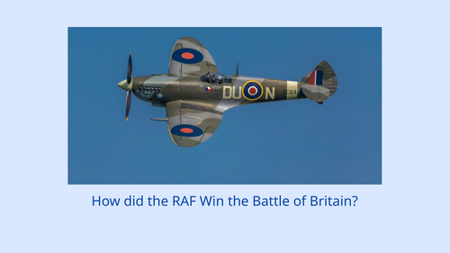 Battle of Britain in WWII Slideshow Presentation