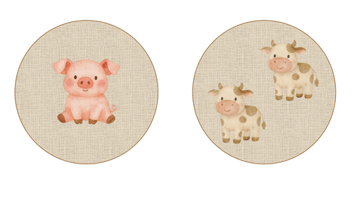 1-5 Farm animal subitising cards