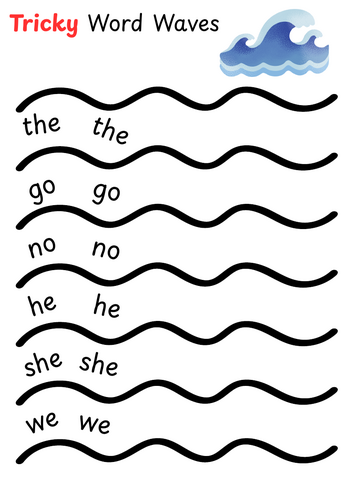 Tricky word waves