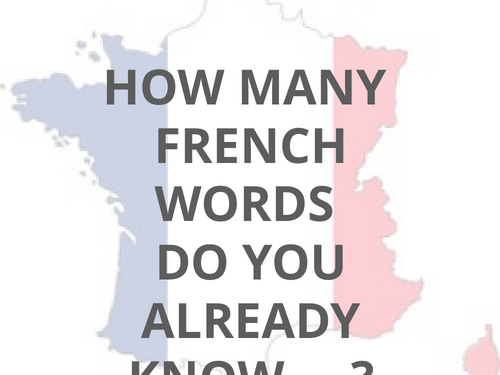 Introductory lesson, greetings + name - French
