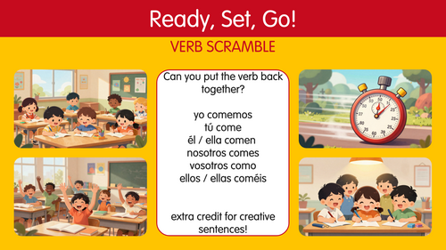 verb scramble 2