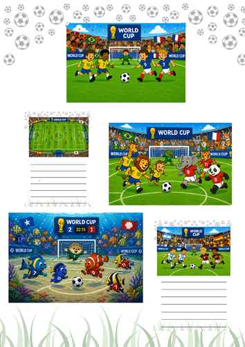 Football theme- I can see pictures- EYFS- continuous provision
