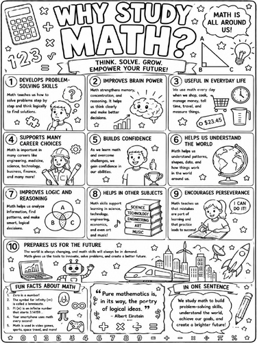Why Study Math Poster