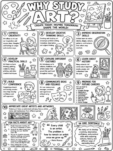 Why Study Art Poster