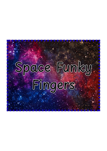 EYFS Space Funky Finger Activity