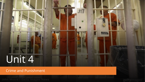 Unit 4 Criminology Topic 1.1 – Describe processes used for law-making