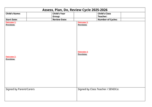 APDR Template