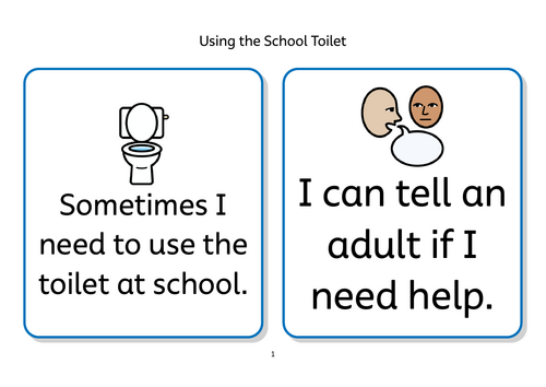 Using the School Toilet Social Story