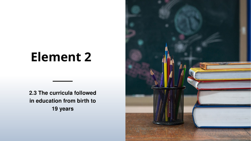Element 2 WHOLE UNIT T Level Education & Early Years GEN2