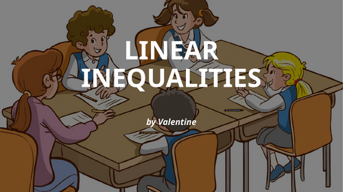 Linear Inequalities