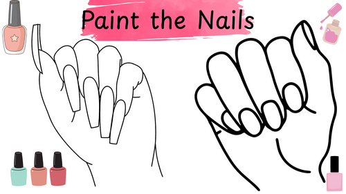 Paint the Nails Nail Technician People Who Help Us