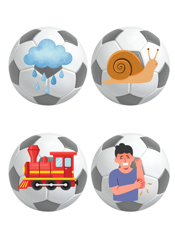 Match the Football Team Phonics - ai ee igh oa sh ng