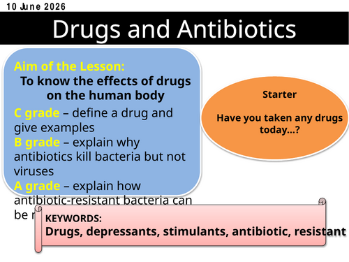 IGCSE CIE Biology Drugs SoW.updated 2026
