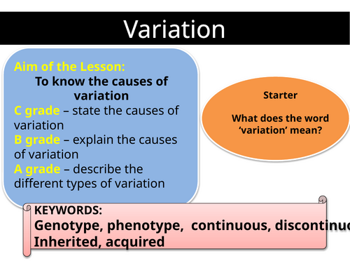 IGCSE CIE Biology Variation and Selection SoW.updated 2026