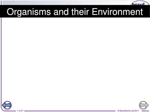 IGCSE CIE Biology Organisms and their Environment SoW.updated 2026