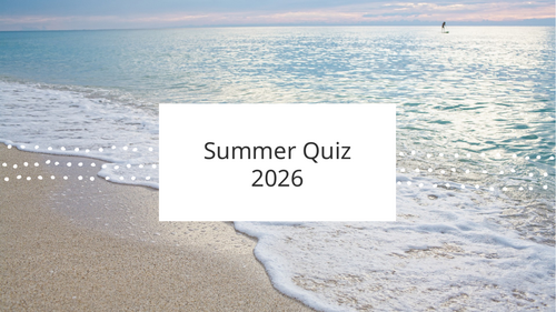 SUMMER 2026 END OF YEAR QUIZ