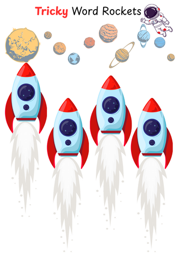 Tricky word rockets