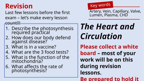 5 Revision lessons for AQA Combined Science Biology Paper 1