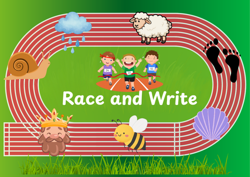 Race and Write activity 2 sheets