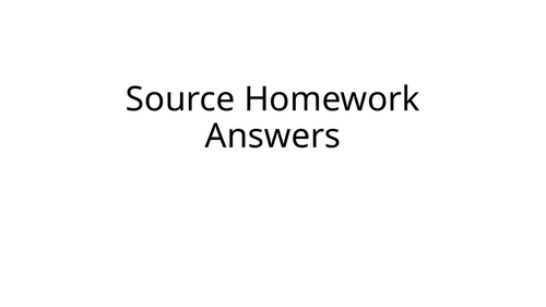 Citizenship Source questions homework