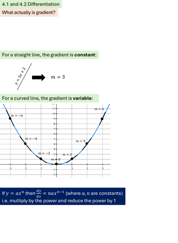 AQA Further maths L2 Unit 4 calculus