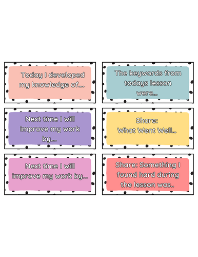 Plenary Discussion Cards