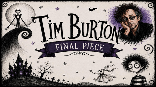 Tim Burton KS3 Art Lesson 6: Final Piece | Complete Artist Study Outcome