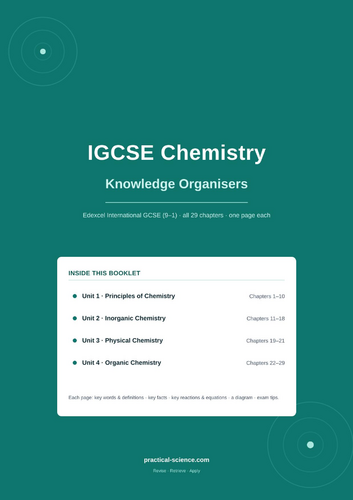 Complete Edexcel IGCSE (9-1) Chemistry Course