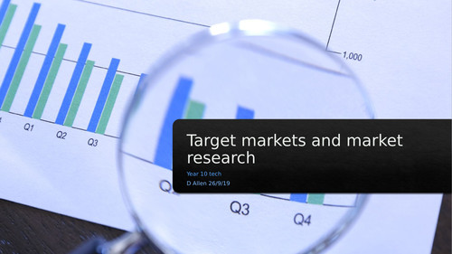 Target Markets – Introduction Lesson (GCSE & BTEC Business) – Free Resource